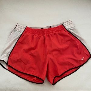 Nike Red Running Shorts